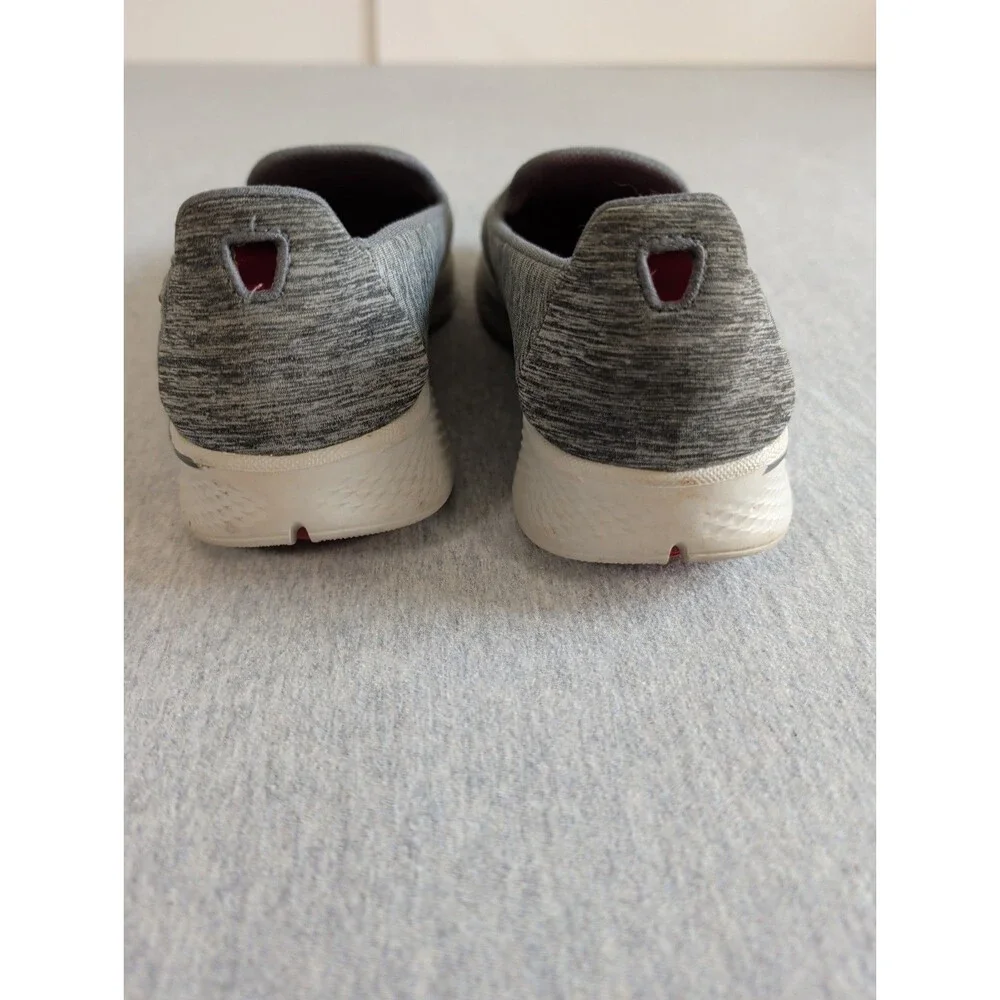 Sketchers Go Walk 4 Achiever Goga Max Grey Slip Athleisure 14165 Lightweight